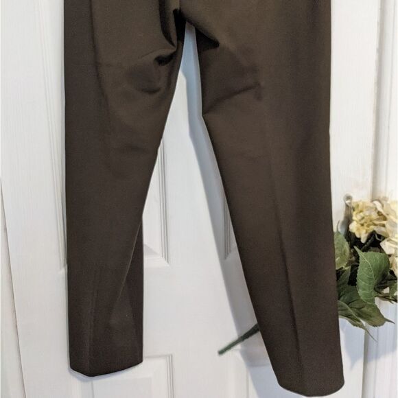 Mango Slim Fit Olive Green Pants Trousers Modern - Picture 7 of 7